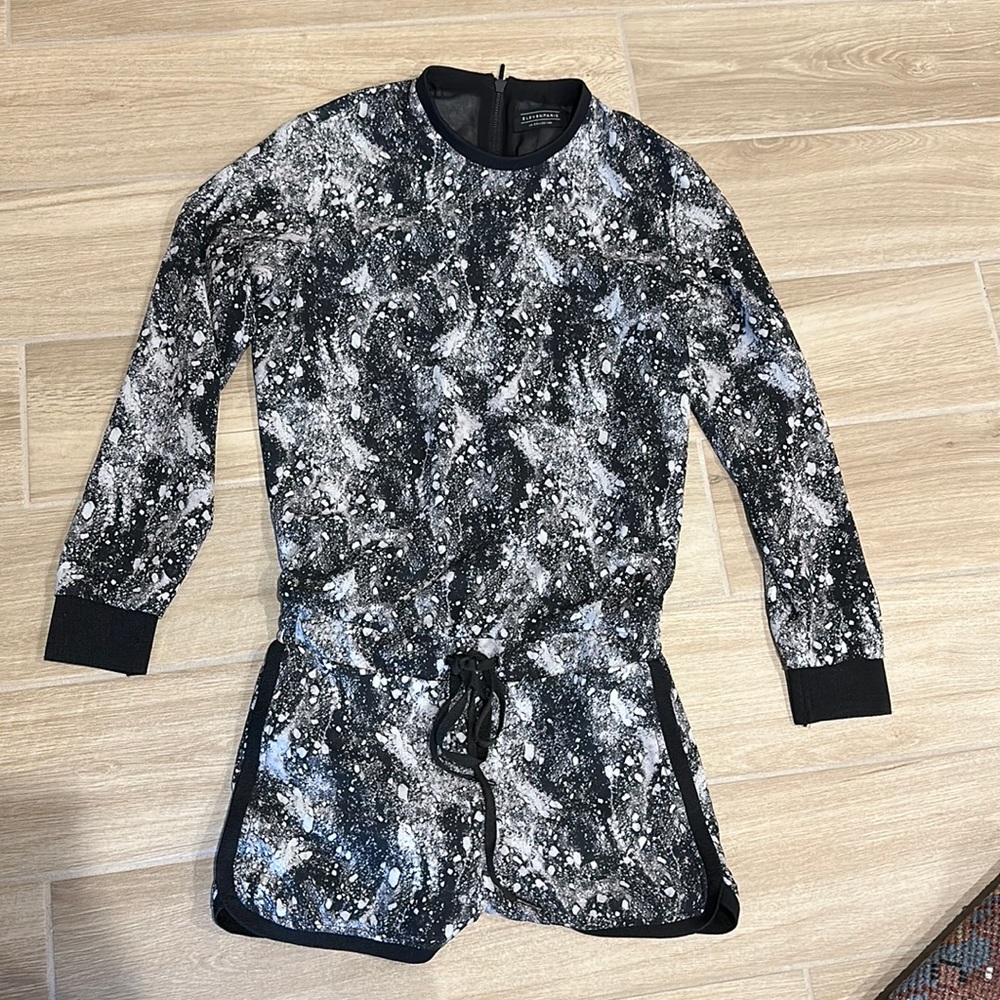 Eleven Paris Marbled Romper size 34, Small very cute